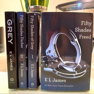 Fifty Shades of Grey (Set of 4) Books